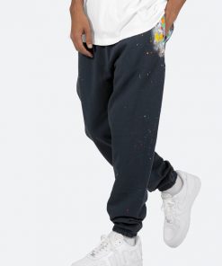 Mnml Vintage Painter Sweatpants - Navy Bottoms