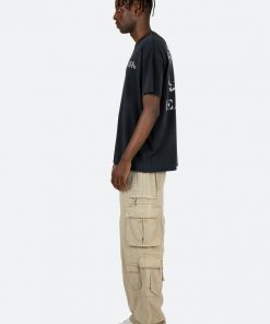 Mnml Tops Vintage Save Earth Tee - Black