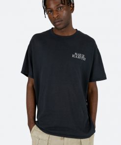 Mnml Tops Vintage Save Earth Tee - Black