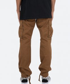 Mnml Vintage Twill Cargo Pants - Brown Bottoms