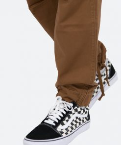 Mnml Vintage Twill Cargo Pants - Brown Bottoms