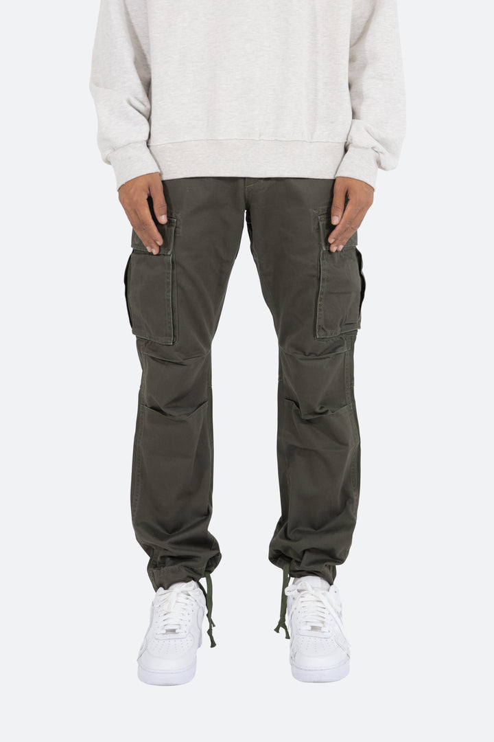 Mnml Vintage Twill Cargo Pants - Dusk 2 Mnml Vintage Twill Cargo Pants - Dusk