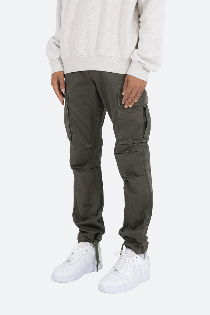 Mnml Vintage Twill Cargo Pants - Dusk 3 Mnml Vintage Twill Cargo Pants - Dusk