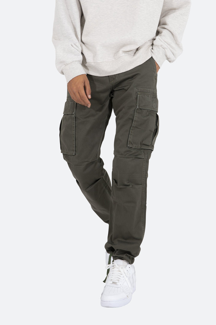 Mnml Vintage Twill Cargo Pants - Dusk 6 Mnml Vintage Twill Cargo Pants - Dusk