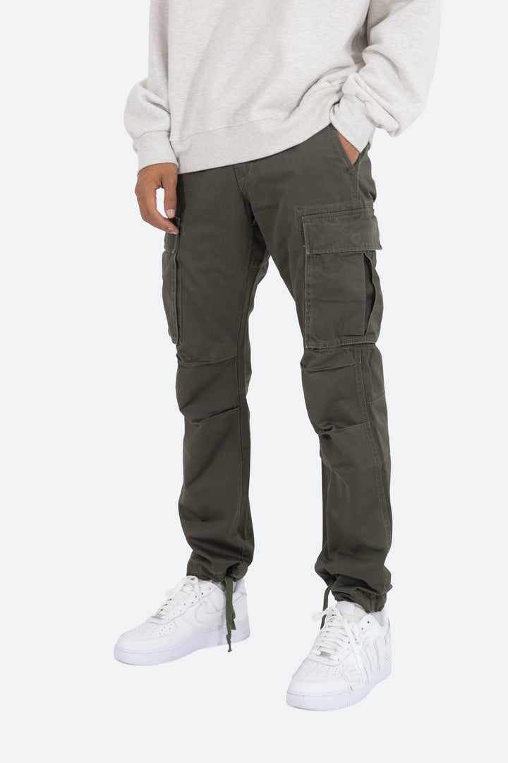 Mnml Vintage Twill Cargo Pants - Dusk 7 Mnml Vintage Twill Cargo Pants - Dusk