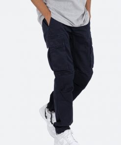 Mnml Bottoms Vintage Twill Cargo Pants - Midnight