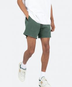 Mnml Vintage Washed Sweatshorts - Green