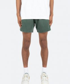 Mnml Vintage Washed Sweatshorts - Green