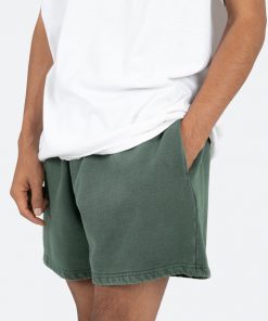 Mnml Vintage Washed Sweatshorts - Green