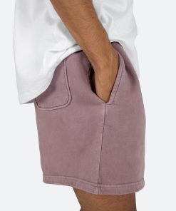 Mnml Vintage Washed Sweatshorts - Purple Bottoms