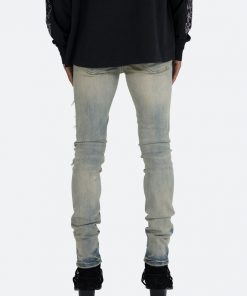 Mnml X165 Paisley Skinny Denim - Blue/Black 13 Mnml X165 Paisley Skinny Denim - Blue/Black