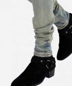 Mnml X165 Paisley Skinny Denim - Blue/Black 16 Mnml X165 Paisley Skinny Denim - Blue/Black