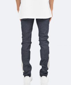 Mnml X199 Skeleton Skinny Denim - Raw Blue