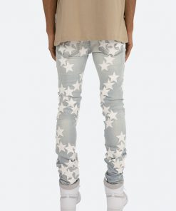 Mnml X255 Star Skinny Denim - Light Blue