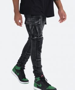 Mnml X288 Cargo Skinny Denim - Black