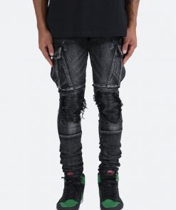 Mnml X288 Cargo Skinny Denim - Black
