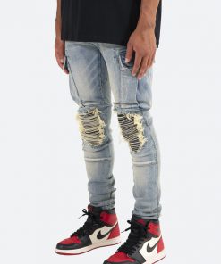 Mnml X288 Cargo Skinny Denim - Blue