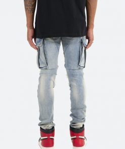 Mnml X288 Cargo Skinny Denim - Blue