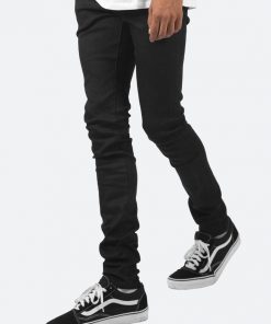 Mnml X43 Skinny Denim - Matte Black