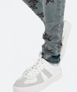 Mnml X Skinny Denim X462 Star Skinny Denim - Blue/Black