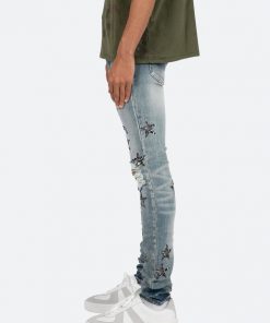 Mnml X Skinny Denim X462 Star Skinny Denim - Blue/Black