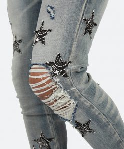 Mnml X Skinny Denim X462 Star Skinny Denim - Blue/Black