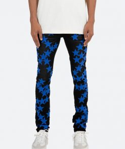 Mnml X473 Star Skinny Denim - Black/Blue X Skinny Denim