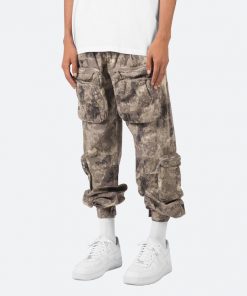 Mnml Bottoms Zipper Cargo Pants - Camo