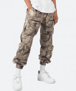 Mnml Bottoms Zipper Cargo Pants - Camo